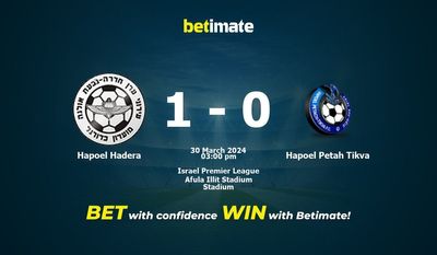 Hapoel Hadera vs Hapoel Petah Tikva Pronostici, quote e consigli di scommessa 30/03/2024