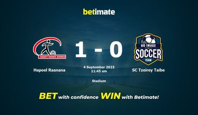 Pronostici, quote e consigli di scommessa Hapoel Raanana vs SC Tzeirey Taibe 04/09/2023