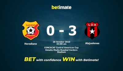 Herediano vs Alajuelense Pronostici, quote e consigli di scommessa 26/10/2023