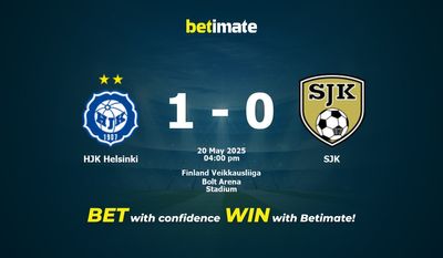 Pronostici, quote e suggerimenti sulle scommesse HJK Helsinki vs SJK 20/05/2025