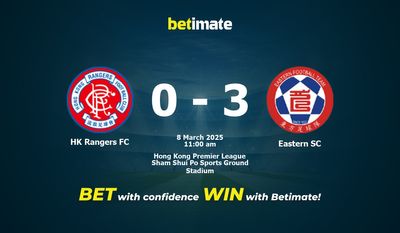 Pronostici, quote e suggerimenti per le scommesse HK Rangers FC vs Eastern SC 03/08/2025
