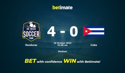 Pronostici, quote e consigli di scommessa su Honduras vs Cuba 16/10/2023