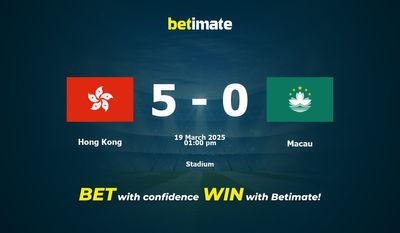 Pronostici, quote e suggerimenti per le scommesse Hong Kong vs Macao 19/03/2025