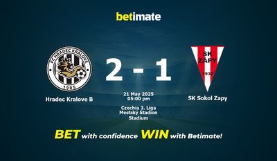 Hradec Kralove B vs SK Sokol Zapy Pronostici, quote e consigli di scommessa 21/05/2025