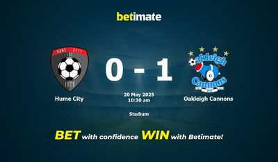 Pronostici, quote e consigli per le scommesse Hume City vs Oakleigh Cannons 20/05/2025