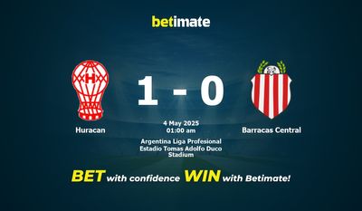 Pronostico, quote e consigli per le scommesse Huracan vs Barracas Central 05/04/2025