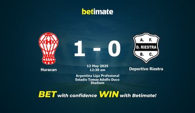 Pronostico, quote e consigli per le scommesse Huracan vs Deportivo Riestra 05/11/2025