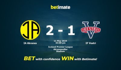 IA Akranes vs IF Vestri Pronostici, quote e consigli di scommessa 11/05/2024