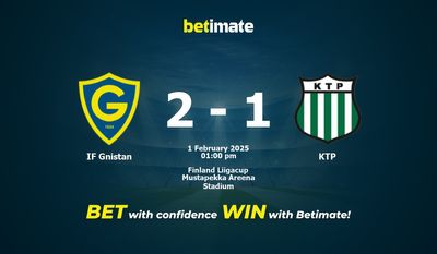 Pronostici, quote e suggerimenti per le scommesse IF Gnistan vs KTP 02/01/2025