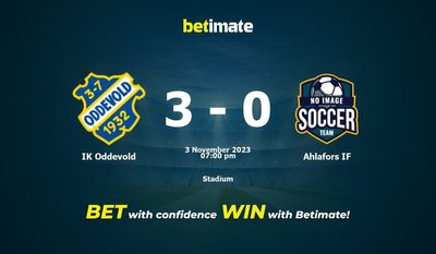 Pronostici, quote e consigli di scommessa IK Oddevold vs Ahlafors IF 03/11/2023