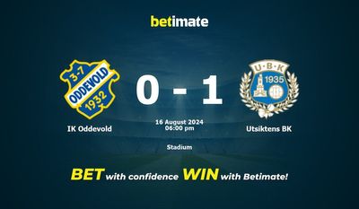 Pronostici, quote e consigli di scommessa IK Oddevold vs Utsiktens BK 16/08/2024