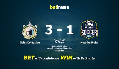 Jiskra Domazlice vs Motorlet Praha Pronostici, quote e consigli di scommessa 07/05/2025