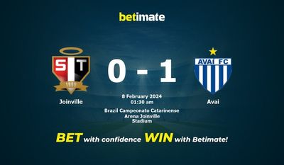 Joinville vs Avai Pronostici, quote e consigli di scommessa 08/02/2024