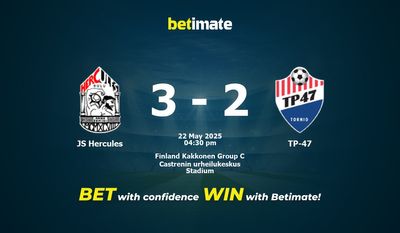 Pronostico, quote e consigli per le scommesse JS Hercules vs TP-47 del 22/05/2025
