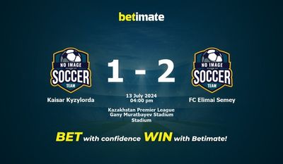 Kaisar Kyzylorda vs FC Elimai Semey Pronostici, quote e consigli di scommessa 13/07/2024