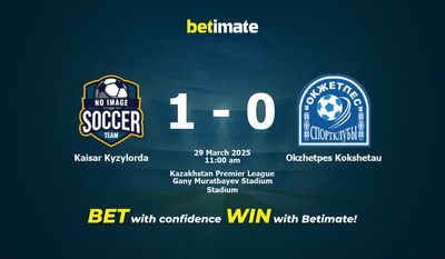 Pronostici, quote e suggerimenti per le scommesse Kaisar Kyzylorda vs Okzhetpes Kokshetau 29/03/2025