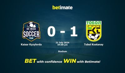 Kaisar Kyzylorda vs Tobol Kostanay Pronostici, quote e consigli di scommessa 21/07/2024
