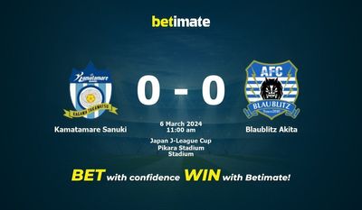 Kamatamare Sanuki vs Blaublitz Akita Pronostici, quote e consigli di scommessa 06/03/2024