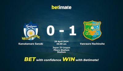 Kamatamare Sanuki vs Vanraure Hachinohe Pronostici, quote e consigli di scommessa 28/04/2024