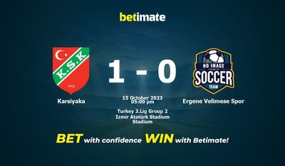 Karsiyaka vs Ergene Velimese Spor Pronostici, quote e consigli di scommessa 15/10/2023