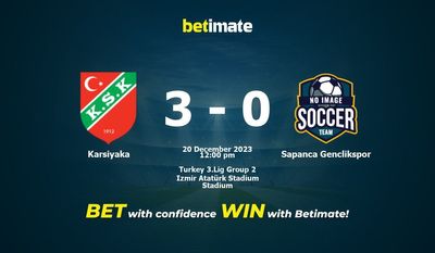 Karsiyaka vs Sapanca Genclikspor Pronostici, quote e consigli di scommessa 20/12/2023