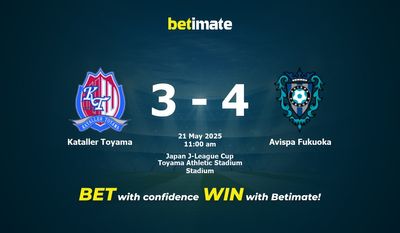 Pronostico, quote e consigli per le scommesse Kataller Toyama vs Avispa Fukuoka 21/05/2025