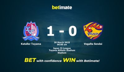Pronostici, quote e suggerimenti per le scommesse Kataller Toyama vs Vegalta Sendai 30/03/2025