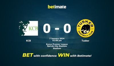 KCB vs Tusker Pronostici, quote e consigli di scommessa 07/01/2024