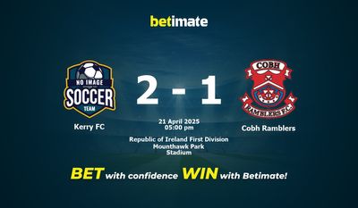 Pronostici, quote e consigli per le scommesse Kerry FC vs Cobh Ramblers 21/04/2025