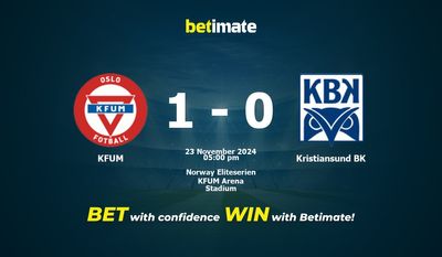 KFUM vs Kristiansund BK Pronostici, quote e consigli di scommessa 23/11/2024
