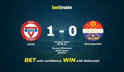 KFUM vs Stromsgodset Pronostici, quote e consigli di scommessa 16/04/2024