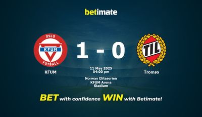 KFUM vs Tromsø Pronostici, quote e consigli di scommessa 11/05/2025