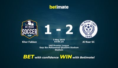 Khor Fakkan - Al Nasr SC Pronostici, quote e consigli di scommessa 03/05/2025