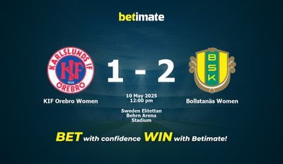 KIF Orebro Women vs Bollstanäs Women Pronostici, quote e consigli di scommessa 10/05/2025