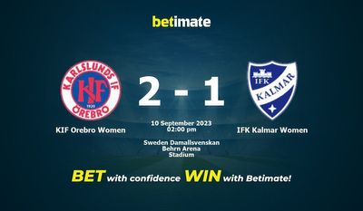 KIF Orebro Femminile vs IFK Kalmar Femminile Pronostici, quote e consigli di scommessa 10/09/2023