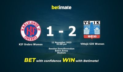 KIF Orebro Donne vs Vittsjö GIK Donne Pronostici, quote e consigli di scommessa 11/11/2023