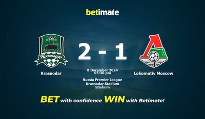 Pronostici, quote e suggerimenti per le scommesse Krasnodar vs Lokomotiv Mosca 12/08/2024