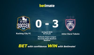 Kuching City FC vs Johor Darul Takzim Pronostici, quote e consigli di scommessa 16/04/2025