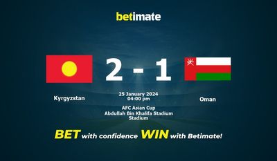 Kyrgyzstan vs Oman Pronostici, quote e consigli di scommessa 25/01/2024