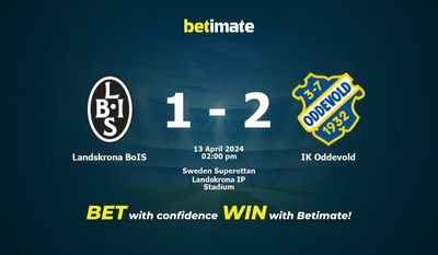 Landskrona BoIS vs IK Oddevold Pronostici, quote e consigli di scommessa 13/04/2024
