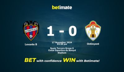 Pronostici, quote e suggerimenti per le scommesse Levante B vs Ontinyent 17/11/2024