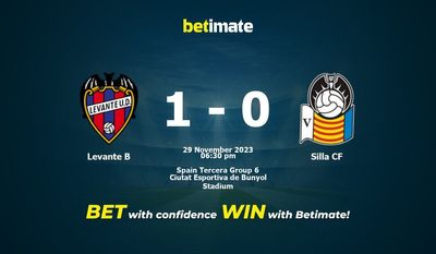 Levante B vs Silla CF Pronostici, quote e consigli di scommessa 29/11/2023