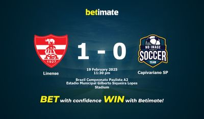 Linense vs Capivariano SP Pronostici, quote e consigli di scommessa 19/02/2025