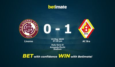 Pronostico Livorno-AC Bra, quote e consigli per le scommesse 24/05/2025