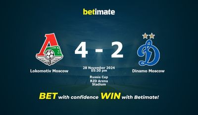 Pronostici, quote e suggerimenti per le scommesse Lokomotiv Mosca vs Dinamo Mosca 28/11/2024