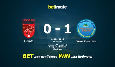 Pronostici, quote e consigli per le scommesse Long An vs Sanna Khanh Hoa 18/05/2025