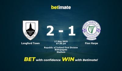 Pronostici, quote e consigli per le scommesse Longford Town vs Finn Harps 17/05/2025