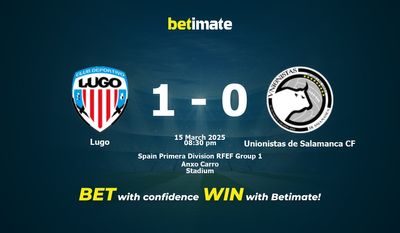 Lugo - Unionistas de Salamanca CF Pronostici, quote e consigli di scommessa 15/03/2025