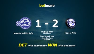 Maccabi Kabilio Jaffa vs Hapoel Akko Pronostici, quote e consigli di scommessa 28/03/2025
