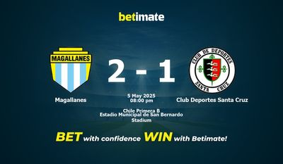 Magallanes vs Club Deportes Santa Cruz Pronostici, quote e consigli di scommessa 05/05/2025